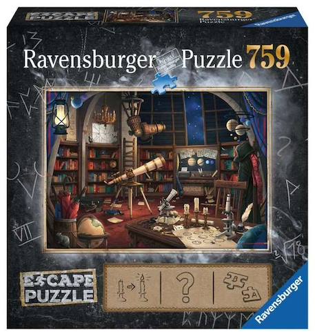 Puzzle Escape Observatoire Astronomique Ravensburger 759 pièces NOIR 2 - vertbaudet enfant 