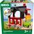 BRIO World - 36012 - Grange des animaux - Accessoire pour circuit de train en bois - Jouet pour garçons et filles dès 3 ans BLANC 3 - vertbaudet enfant 