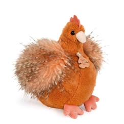 Jouet-Jouet en peluche - HISTOIRE D'OURS - Les poulettes petit modele orange - Mixte - A partir de 0 mois