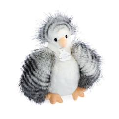 Jouet-Histoire d'Ours - Peluche Poule Poulette blanche 20 cm - DOUDOU ET COMPAGNIE