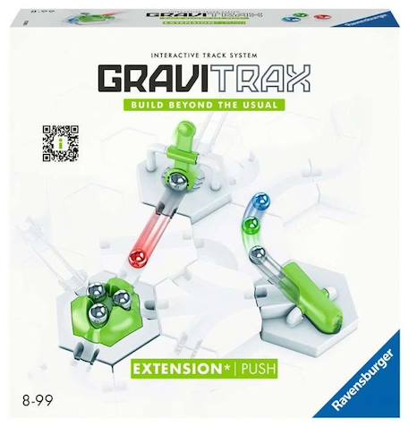 Jeu de construction magnétique Ravensburger Gravitrax Extension Push BLANC 2 - vertbaudet enfant 