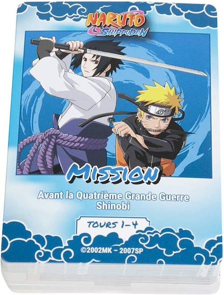 Jeu de société Naruto Shippuden - TOPI GAMES - 30 min - 2 joueurs ou plus - Rouge ROUGE 4 - vertbaudet enfant 