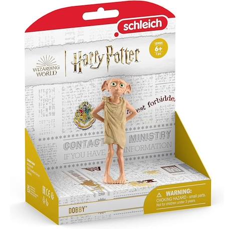 Dobby, Figurine de l'univers Harry Potter®, 13985, pour enfants dès 6 ans, 3,5 x 3 x 8 cm - Schleich WIZARDING WORLD BLANC 3 - vertbaudet enfant 