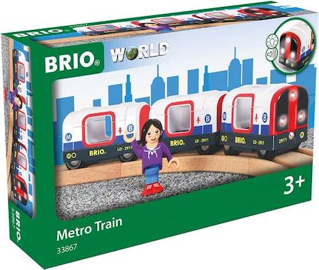 Métro Son Et Lumiere - BRIO - 33867 - Intérieur - Vert - Enfant VERT 2 - vertbaudet enfant 