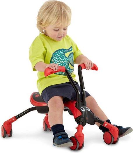 Trotteur scramblebug beetle 4 roues ROUGE 2 - vertbaudet enfant 