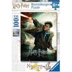 Jouet-Jeux éducatifs-Puzzles-Puzzle Harry Potter 100 pièces XXL - Le monde fantastique d’Harry Potter - Ravensburger