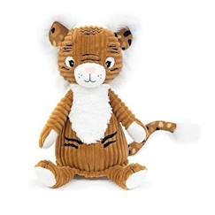 Jouet-Peluche Les Deglingos Tigre Junior 22 cm - Marron - Peluche Douce et Pelucheuse