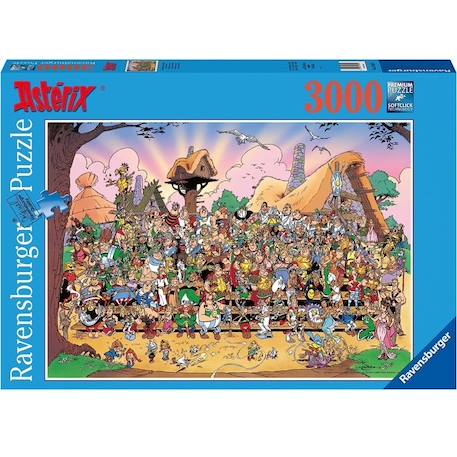 Puzzle adulte 3000 pièces - L'univers Astérix - Personnages - Ravensburger VERT 2 - vertbaudet enfant 