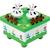 Boîte à musique - NEW CLASSIC TOYS - Vaches - Vert - Pour enfants à partir de 3 ans VERT 1 - vertbaudet enfant 