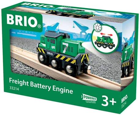 Locomotive de Frêt à Pile - BRIO - Mixte - Vert - A partir de 3 ans VERT 2 - vertbaudet enfant 