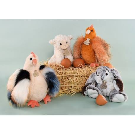 Jouet en peluche - HISTOIRE D'OURS - Les poulettes petit modele orange - Mixte - A partir de 0 mois ORANGE 4 - vertbaudet enfant 