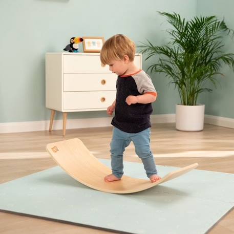 Planche D'Équilibre En Bois - Tp Toys - Active-Tots - Marron - Pour Enfant De 12 Mois Et Plus MARRON 2 - vertbaudet enfant 