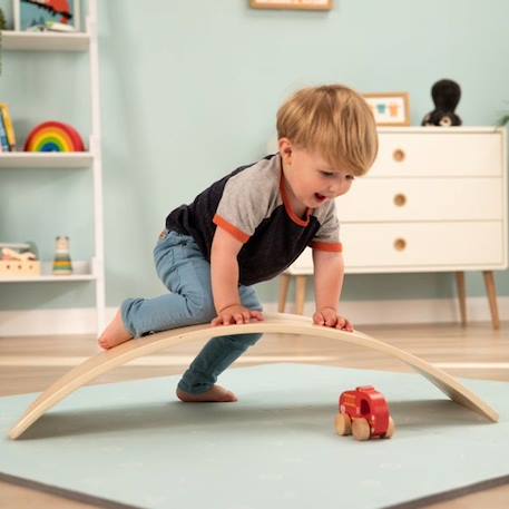 Planche D'Équilibre En Bois - Tp Toys - Active-Tots - Marron - Pour Enfant De 12 Mois Et Plus MARRON 3 - vertbaudet enfant 