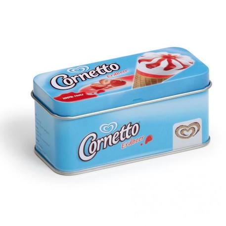 Erzi - Cornet de glace Fraise Cornetto BLEU 4 - vertbaudet enfant 