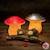 Lampe à poser / Veilleuse LED Grand Champignon Rouge H30cm - EGMONT TOYS - Enfant - Mixte - Plastique - Rouge ROUGE 4 - vertbaudet enfant 