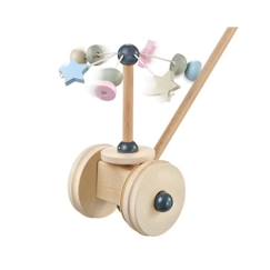 Jouet-Jouet à pousser - SELECTA - Carrousel étoilé à pousser - Enfant - 12 mois - Multicolore - Bois