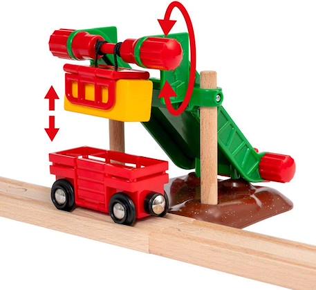 Circuit de la Ferme et Locomotive à pile BRIO - 30 pièces - Pour Enfant MARRON 5 - vertbaudet enfant 