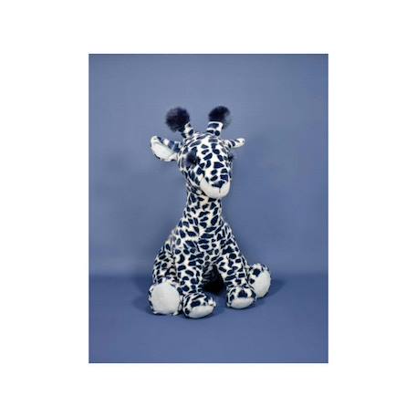 Peluche model lisi la girafe - Bleu BLEU 3 - vertbaudet enfant 