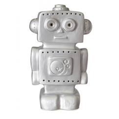 Lampe robot argent - EGMONT - Pour bébé à partir de 3 ans - 38x6x29cm - Piles  - vertbaudet enfant