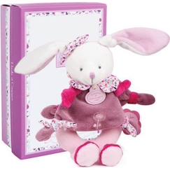 Hochet Cerise Le Lapin - DOUDOU ET COMPAGNIE - Collection Génération Doudou - Rose - 19cm  - vertbaudet enfant