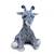 Histoire d'Ours - Peluche Lisi la girafe bleue XXL - DOUDOU ET COMPAGNIE BLEU 2 - vertbaudet enfant 