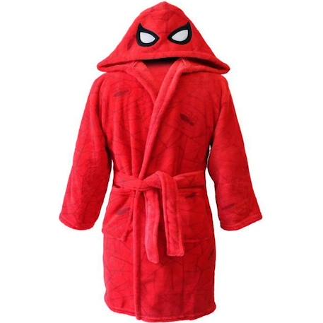 Garçon-Pyjama, surpyjama-Robe de chambre imprimée à capuche, SPIDERMAN HOME MASK