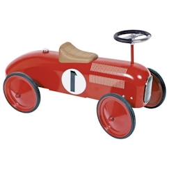 Jouet-Jeux de plein air-Tricycles, draisiennes et trottinettes-Porteur voiture - GOKI - Numéro 1 - Rouge - Métal et plastique - A partir de 1 an