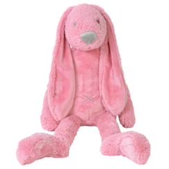 Peluche Lapin Richie rose 38 cm - Happy Horse - Pour Fille - A partir de 0 mois - Dimensions : Hauteur 38 cm  - vertbaudet enfant