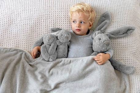 Happy Horse - Peluche Lapin Richie gris clair 28 cm GRIS 4 - vertbaudet enfant 