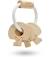 Plan Toys - Hochet clés naturel - TROUSSELIER BLANC 2 - vertbaudet enfant 