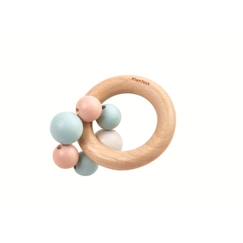 Hochet Perles Pastel - PLAN TOYS - Jouet de 1er âge  - vertbaudet enfant