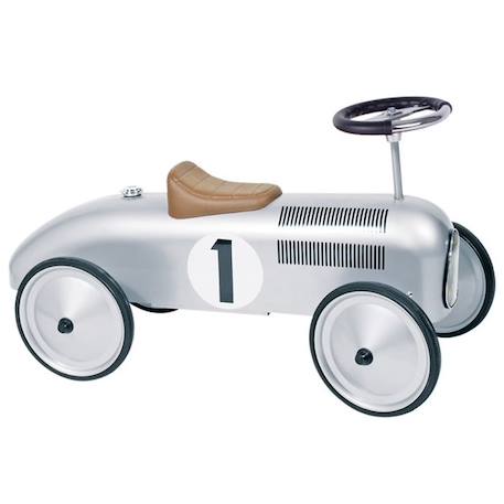 Porteur voiture - GOKI - Numéro 1 - Métal et plastique - Argent - Mixte - A partir de 1 an GRIS 2 - vertbaudet enfant 