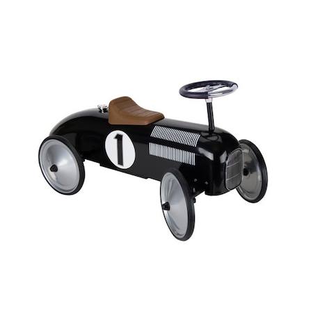 Trotteur Porteur Voiture GOKI Avec Numéro 1 Noir - A partir de 12 mois - Bébé NOIR 2 - vertbaudet enfant 