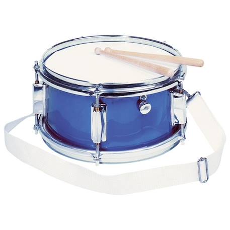 Tambour GOKI - Ø28 x H14 cm - Bleu - Avec molette - A partir de 3 ans BLEU 2 - vertbaudet enfant 