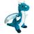 Peluche dragon Grégoire - HISTOIRE D'OURS - PM - Bleu - Mixte - 30 cm BLEU 2 - vertbaudet enfant 