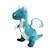 Histoire d'Ours - Peluche Dragon Emeraude 40 cm - DOUDOU ET COMPAGNIE BLEU 4 - vertbaudet enfant 