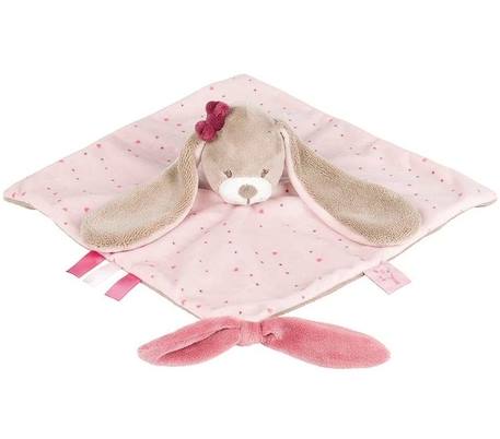 Doudou Nina Le Lapin - NATTOU - Marionnette - Mixte - Dès la naissance ROSE 2 - vertbaudet enfant 