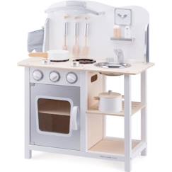 Jouet-Jeux d'imitation-Cuisines et dinette-New Classic Toys - Cuisine Bon Appétit - blanche/argent - NEW CLASSIC TOYS