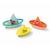 Jouet pour le bain - LILLIPUTIENS - 3 petits bateaux - Mixte - A partir de 6 mois ORANGE 2 - vertbaudet enfant 