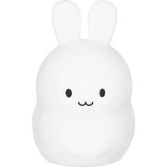 Linge de maison et décoration-Veilleuse Lapin - ULYSSE - Grande - Silicone - 3 modes - 8 couleurs