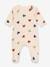 Pyjama cœur bébé en coton PETIT BATEAU beige 2 - vertbaudet enfant 