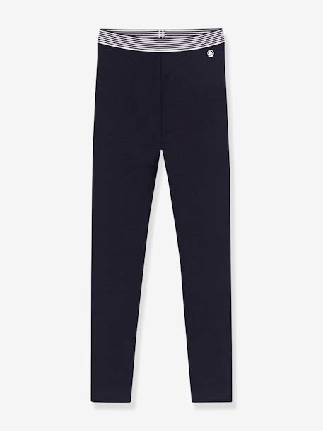 Jegging fille PETIT BATEAU bleu 1 - vertbaudet enfant 