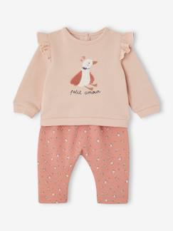 Ensemble bébé sweat et pantalon  - vertbaudet enfant