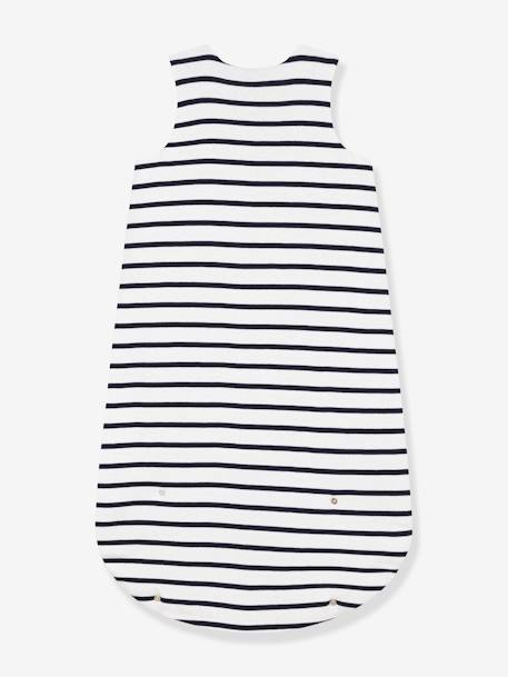 Gigoteuse à rayures en coton Petit bateau rayé bleu 3 - vertbaudet enfant 