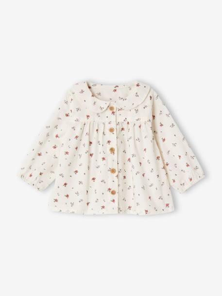 Ensemble 3 pièces bébé blouse, legging et bandeau rose 2 - vertbaudet enfant 