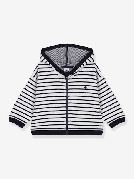 Bébé-Pull, gilet, sweat-Sweat-Sweat-shirt à capuche garçon Petit Bateau