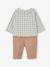 Ensemble bébé chemise body + pantalon velours + bandana vert sauge 5 - vertbaudet enfant 