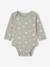 Lot 5 bodies manches longues bébé ouverture US en coton bio bleu 7 - vertbaudet enfant 