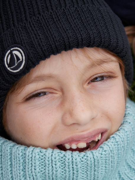 Bonnet Enfant Garçon-Fille bleu 3 - vertbaudet enfant 