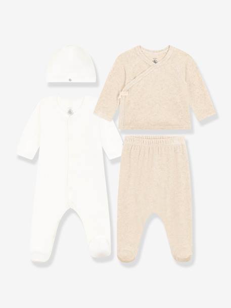 Coffret cadeau naissance PETIT BATEAU beige 1 - vertbaudet enfant 